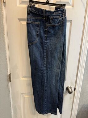 Old Navy Men's Relaxed Dark Blue Denim Jeans Size 42/32